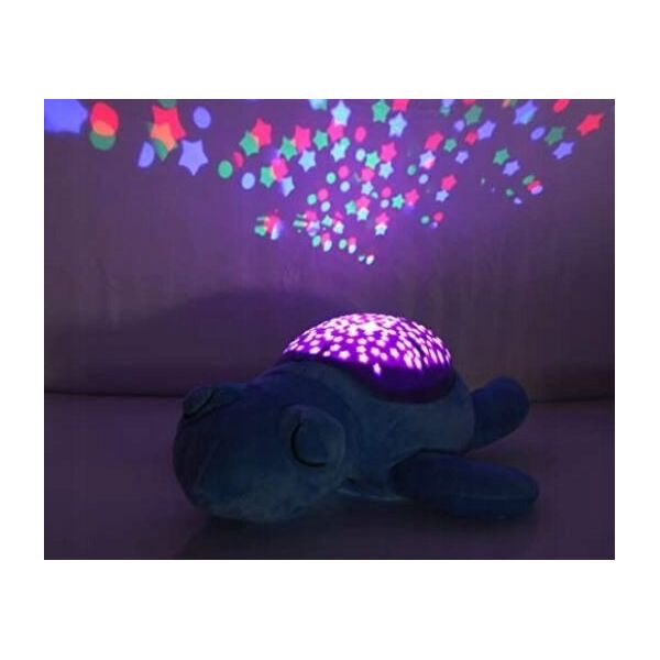 Jamara Jamara Dreamy Turtle nocna lampka dziecięca Wolnostojący Niebieski, Fioletowy LED