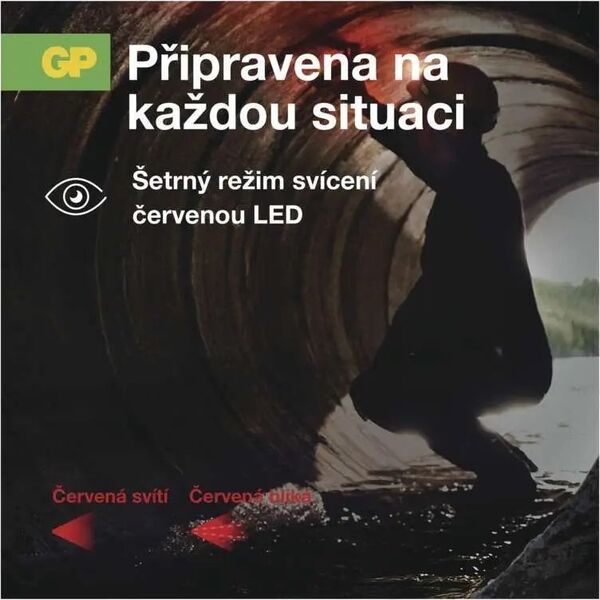 Latarka GP GP Discovery Work Headlamp, CHW53, 280 lumen