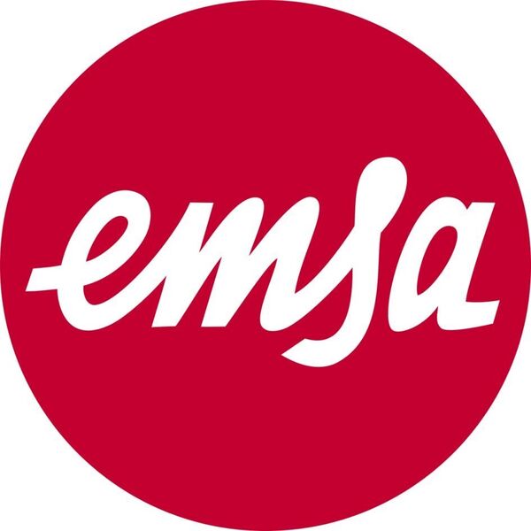 Emsa Emsa Clip&Close Glass Foos Container 500 ml  red