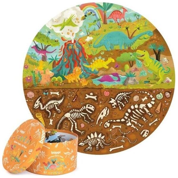 Teka Puzzle okr±głe 150 Dinozaury