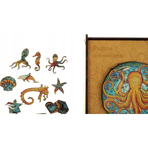 Teka Puzzle drewniane A4 - O¶miornica
