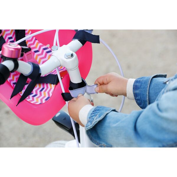 Zapf ZAPF Creation BABY born bicycle seat, doll accessories (pink)
