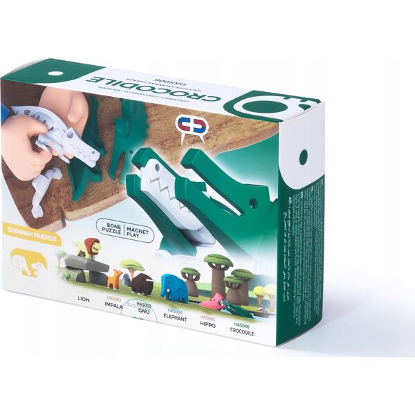 Figurka Teka HalfToys składany Krokodyl