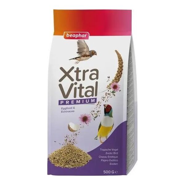 Beaphar BEAPHAR - XTRA VITAL 500g PTAKI           EGZOTYCZNE