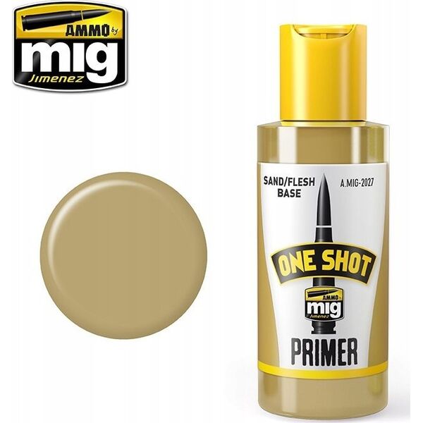 Vallejo Ammo: One Shot Primer - Sand Flesh (60 ml)