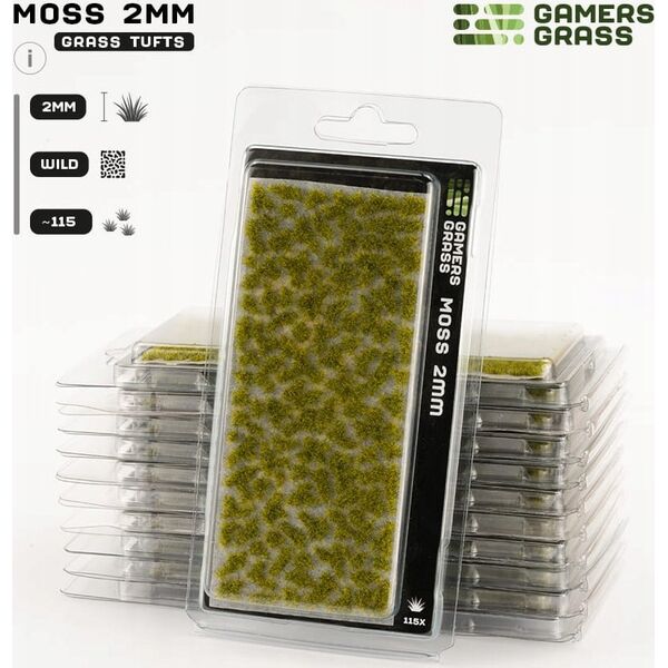 Gamers Grass Gamers Grass: Grass tufts - 2 mm - Moss Tufts (Wild)