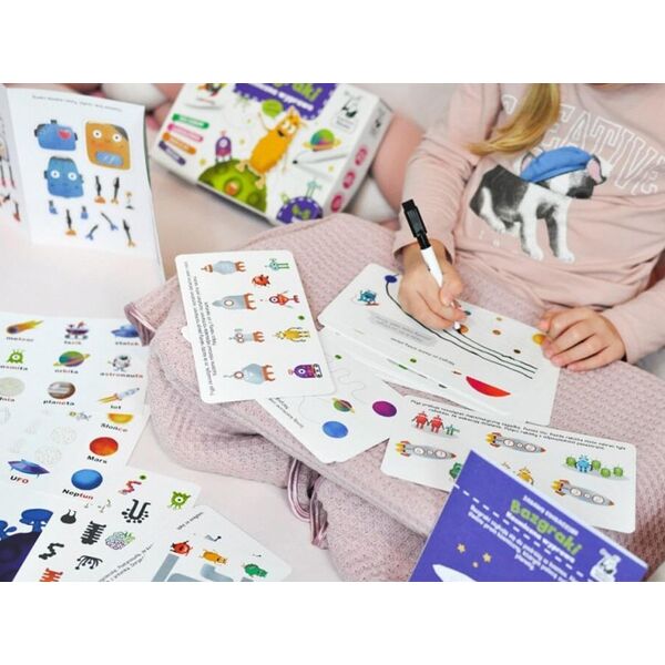 Kapitan Nauka Kapitan Nauka Bazgraki Kosmiczna wyprawa zabawy edukacyjne KS0882