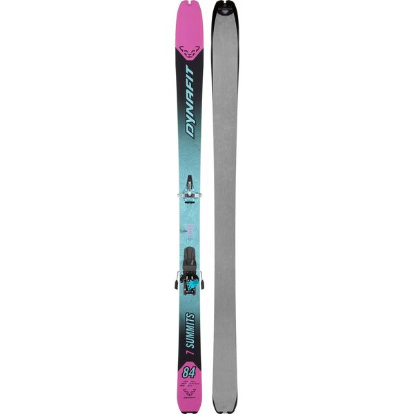 Zestaw seven summits+ women ski set-flamingo-reef-166cm DYNAFIT