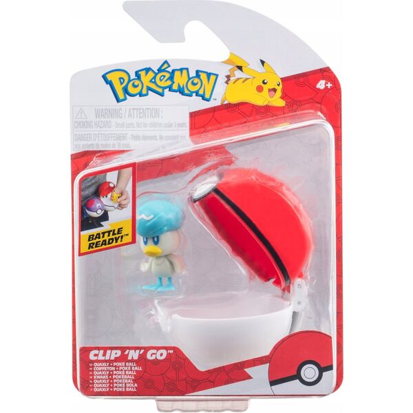 Figurka Pokemon Pokémon - Clip N Go - Wuaxly and Poke Ball (PKW3630) /Figures /Multi