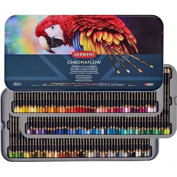 Derwent Derwent Chromaflow colored pencils, 150 pcs