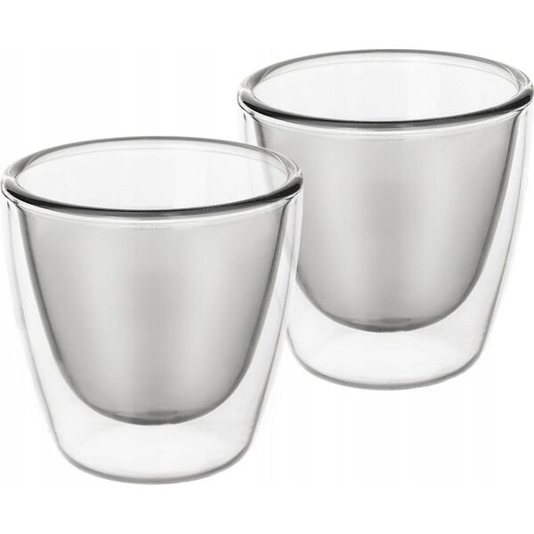 Orion Szklanki termiczne z podwójną ścianką do kawy espresso DOUBLE 90 ml 2 szt.
