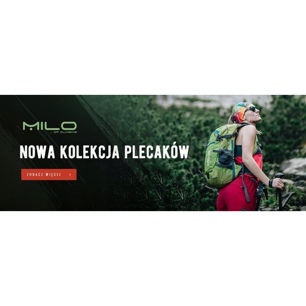Plecak turystyczny Milo Plecak timmit 45-black-blue lagoon