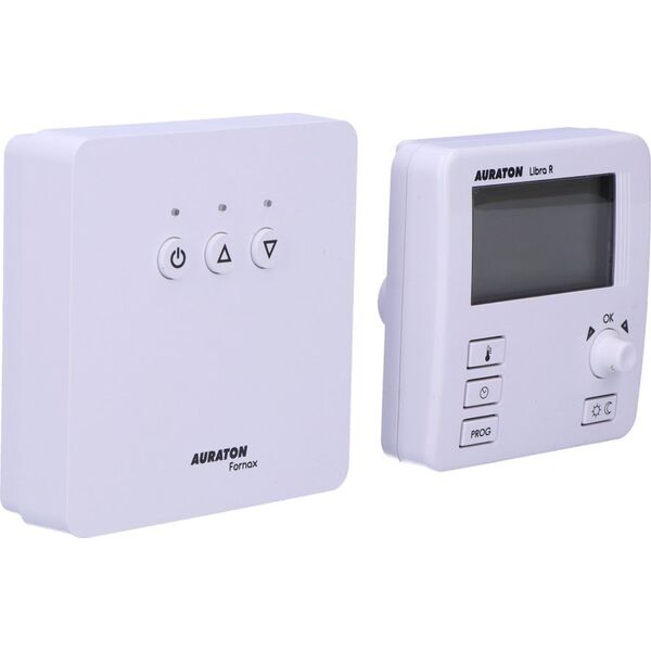 Auraton AURATON Libra SET - Tygodniowy, bezprzewodowy regulator temperatury ze sterownikiem urządzenia grzewczego (zestaw), (następca modelu 3021RT)