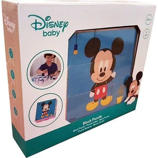 Disney DISNEY WOOD Mickey Block Puzzle