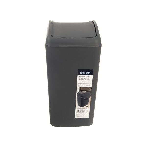 Orion Kosz na śmieci plastikowy szary 10 l