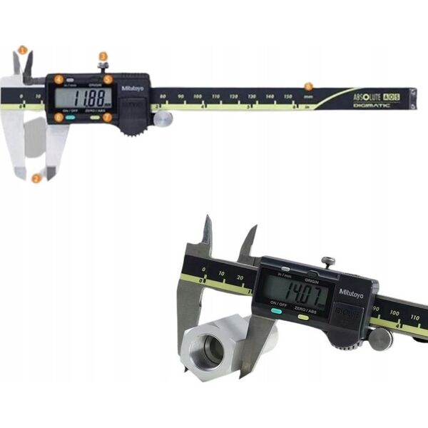 SUWMIARKA  150 CYFR.   IP67 1.5V/ABS/SQ CALIPER COOLANTPROOF