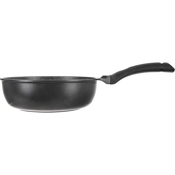 Patelnia Orion Patelnia granitowa głęboka wysoka GRANDE 28 cm