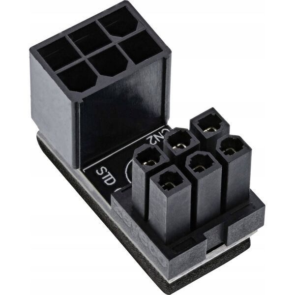 InLine InLine® Power adapter internal, 180° ATX 6pin male / female, for desktop graphics card