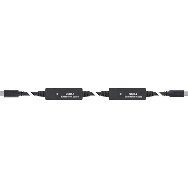 InLine InLine® USB 3.2 Gen.1 active cable, USB-C male to USB-C male, 10m