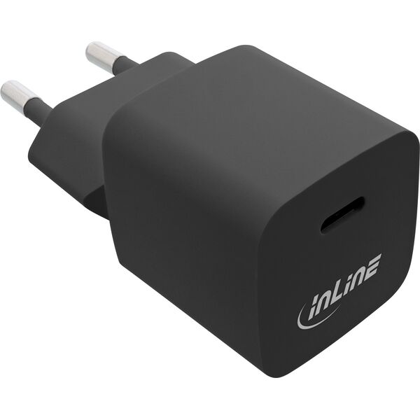 InLine InLine® USB Charger Single USB-C, Power Delivery, PPS, 33W, black