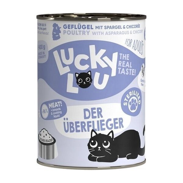 Lucky Lou Lucky Lou Lifestage Sterilized Drób puszka 400g