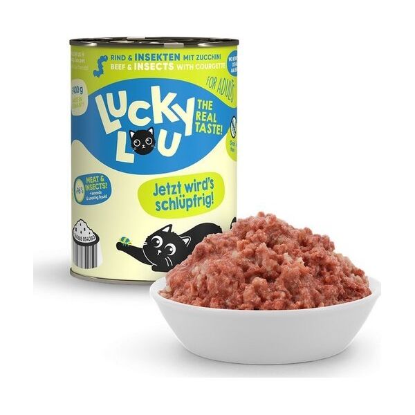 Lucky Lou Lucky Lou Lifestage Adult Wołowina i owady puszka 400g