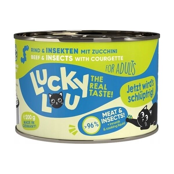 Lucky Lou Lucky Lou Lifestage Adult Wołowina i owady puszka 200g