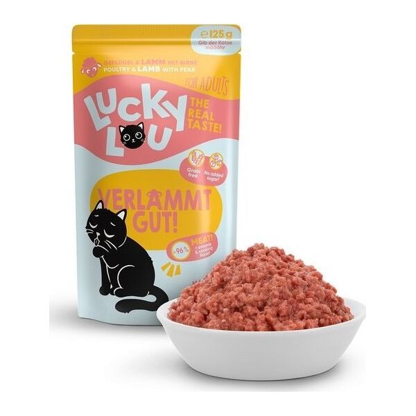 Lucky Lou Lucky Lou Lifestage Adult Drób i jagnięcina saszetka 125g