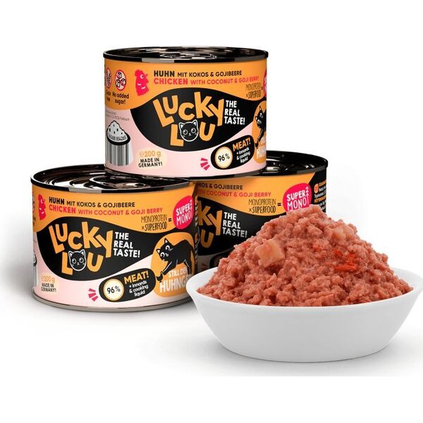 Lucky Lou Lucky Lou SuperMono Kurczak puszka 200g