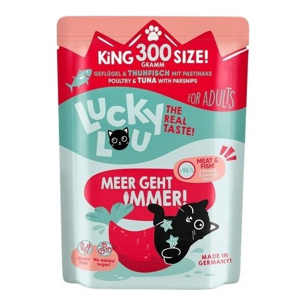 Lucky Lou Lucky Lou Lifestage Adult Drób i tuńczyk saszetka 300g