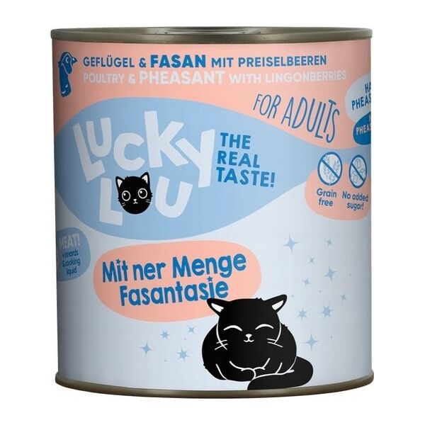 Lucky Lou Lucky Lou Lifestage Adult Drób i bażant puszka 800g