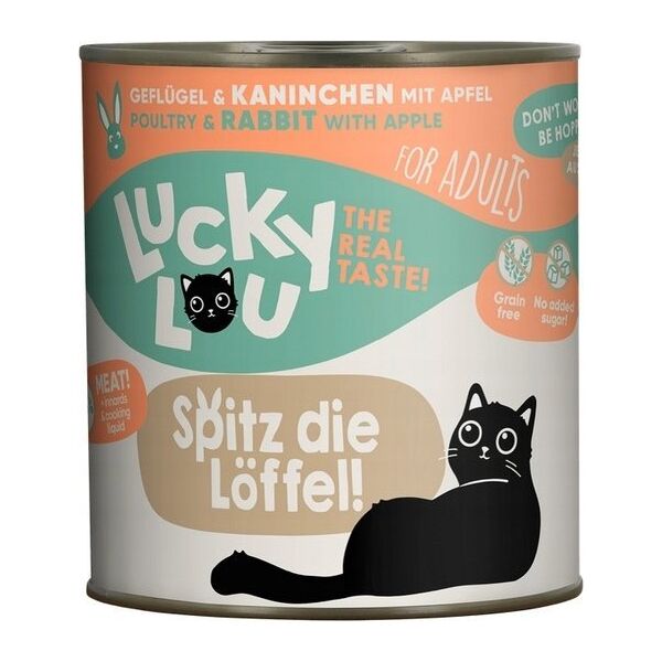 Lucky Lou Lucky Lou Lifestage Adult Drób i królik puszka 800g