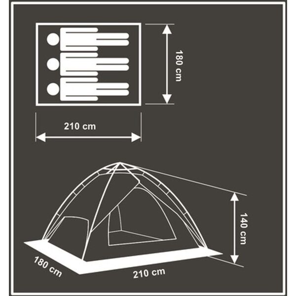 Namiot turystyczny Enero Camp Holiday
