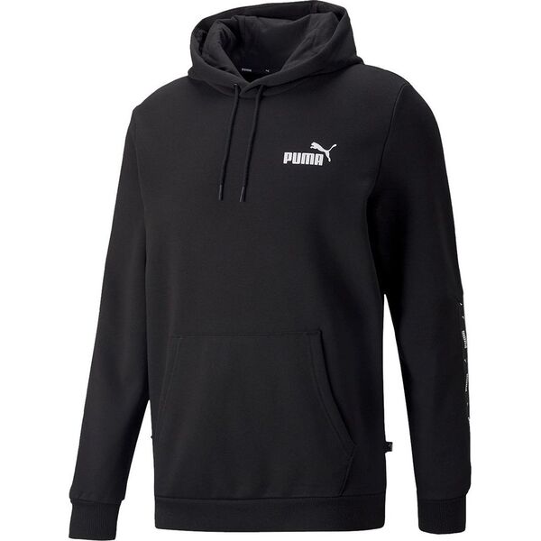 Bluza męska Puma ESS+ Tape Hoodie FL czarna 849040 01