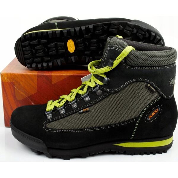 Buty trekkingowe męskie Buty slope gtx-anthracite-lime-uk 8 (42)