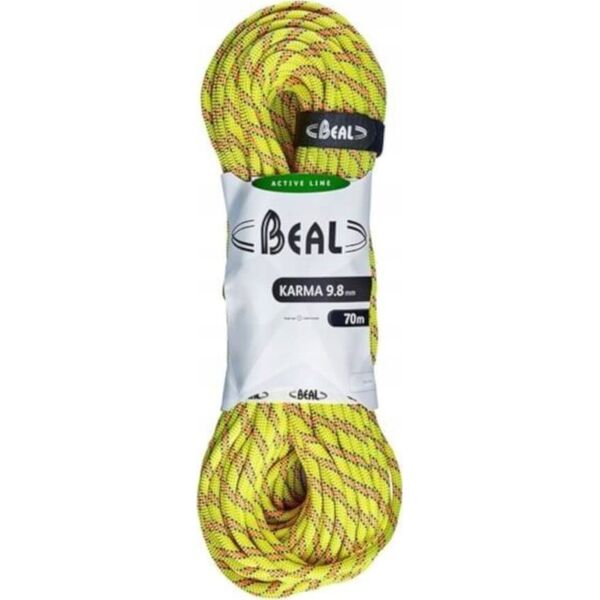 Lina karma 9.8mm 70m - yellow BEAL
