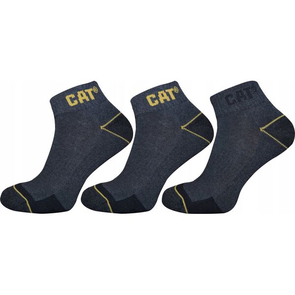 CAT Male socks CAT ZCM0571 gray 43/46 3pr