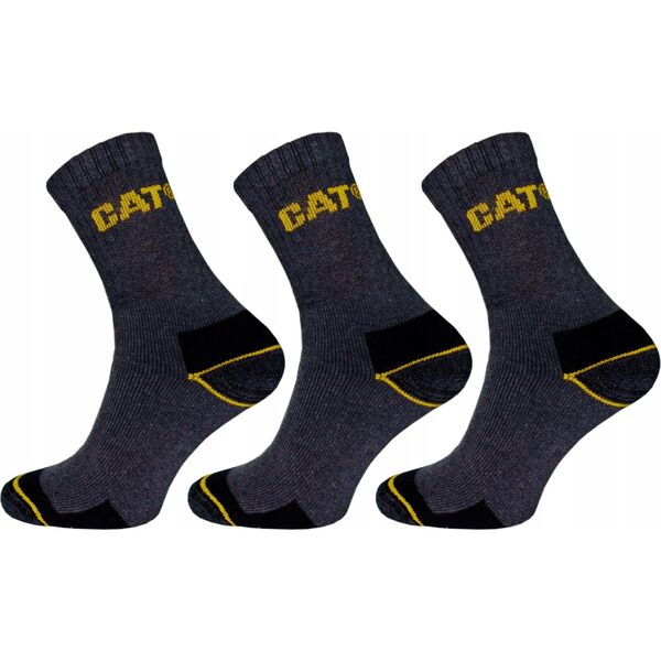 CAT Male socks CAT DYP597 gray 41/45 3pr