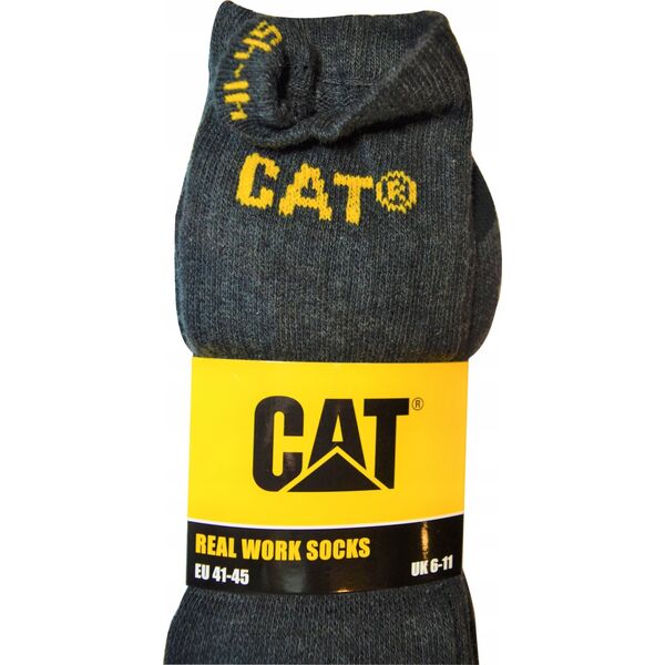 CAT Male socks CAT DYP597 gray 41/45 3pr