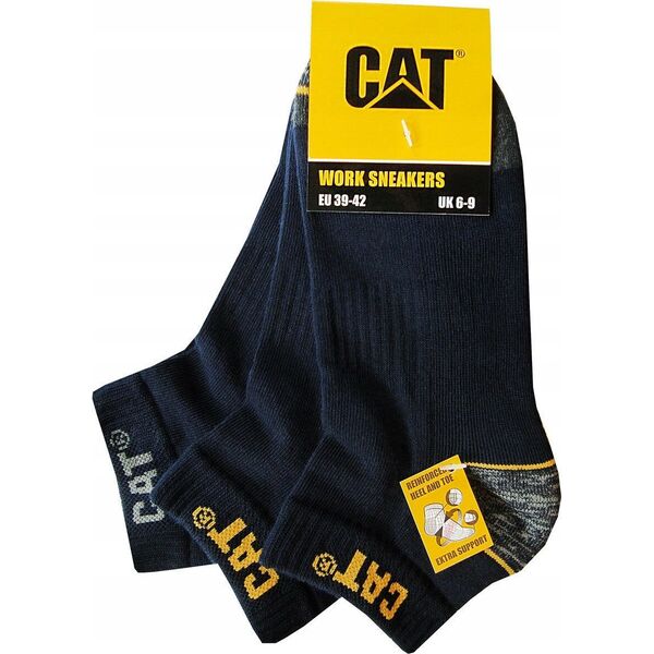 CAT Male socks CAT ZCM0570 gray 39/42 3pr