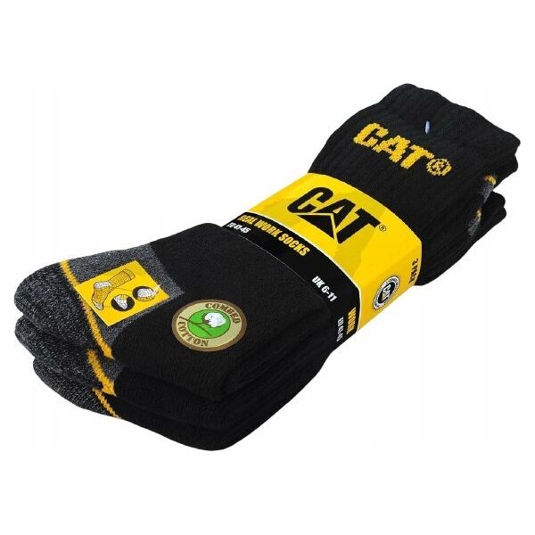 CAT Male socks CAT DYP393 black 41/45 3pr