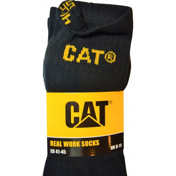 CAT Male socks CAT DYP393 black 41/45 3pr