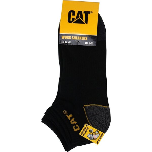 CAT Male socks CAT ZCM0508 black 39/42 3pr