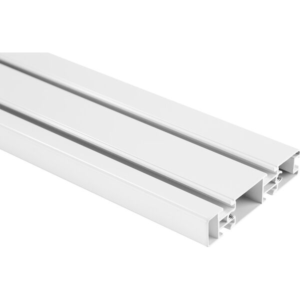 InLine InLine® Aluminum Slatwall Panel for wall mounting, white, 1.2m
