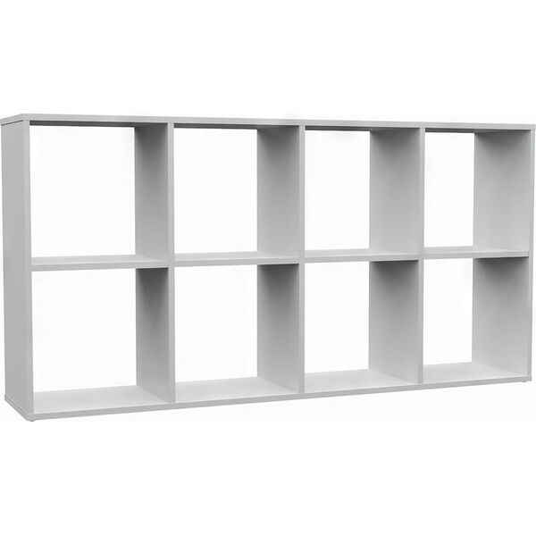 Lumarko Regał Malax 2x4 Biel
