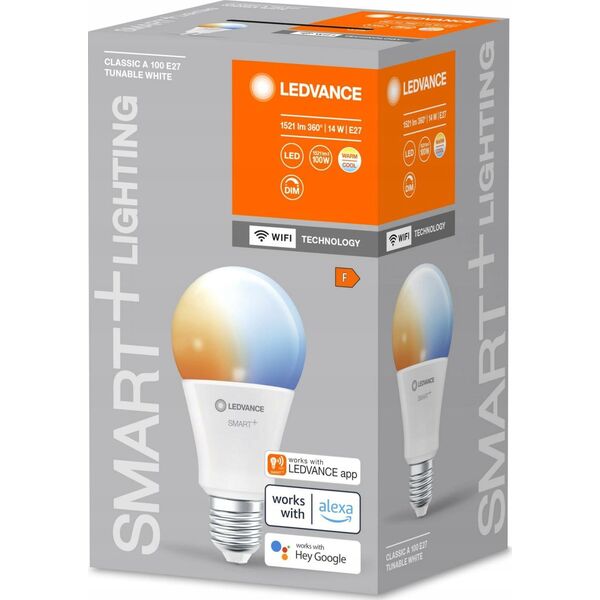 Ledvance LED BULB WIFI A100 E27 14W 1521LM TW