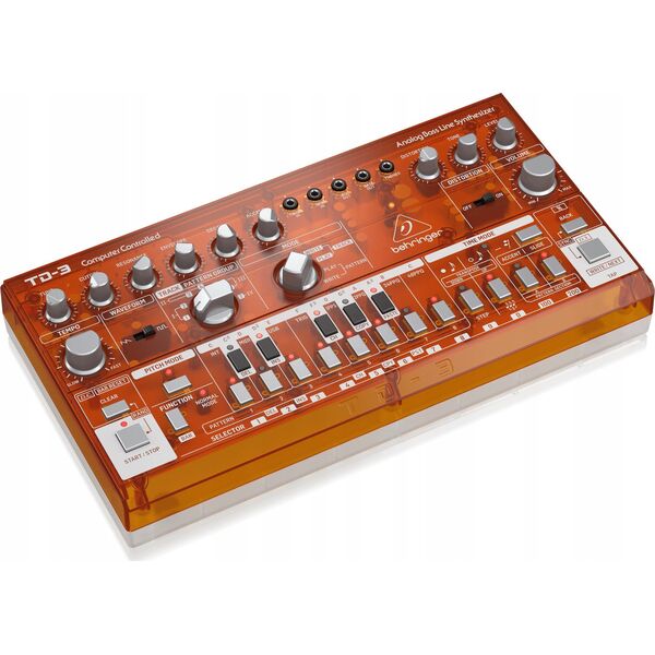 Behringer RD-6-TG Maszyna perkusyjna - pomarańczowy przeźroczysty