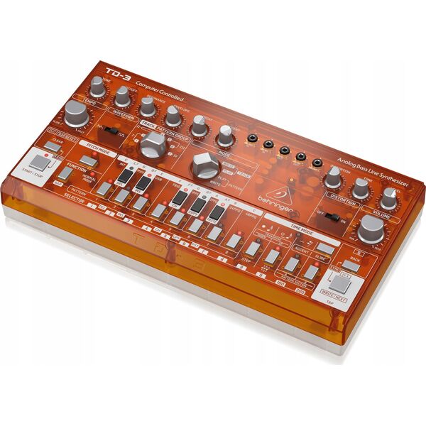 Behringer RD-6-TG Maszyna perkusyjna - pomarańczowy przeźroczysty