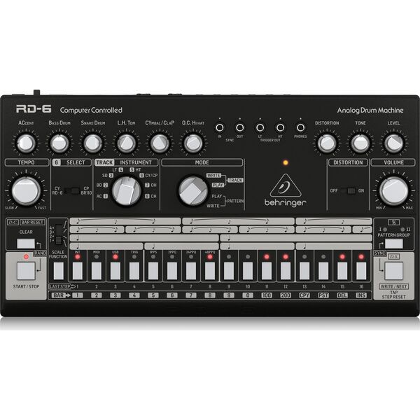 Behringer RD-6-BK Maszyna perkusyjna -