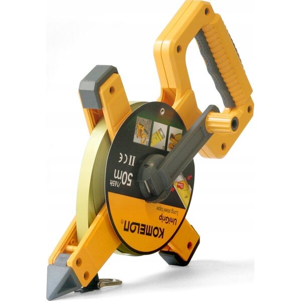 Ermenrich Measuring tape metal UNI GRIP 50 m